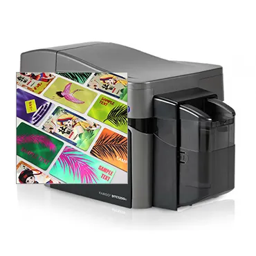 Monochrome Card Printers: Timeless and Refined